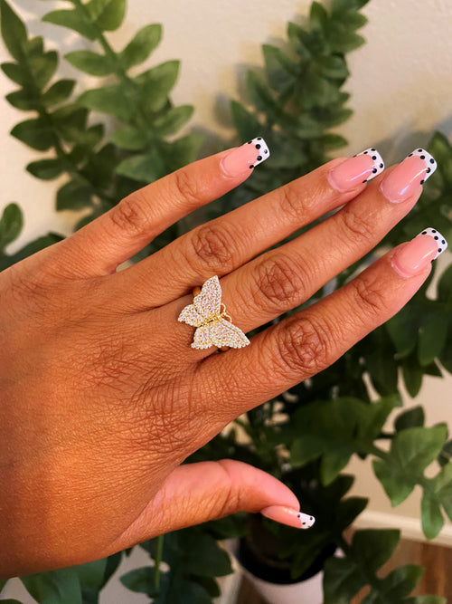 Butterfly effect ring